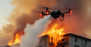 โดรนตอบสนองฉุกเฉิน